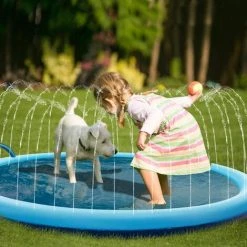 FOZIY Tapis De Jet D'eau, Tapis De Pulvérisation Antidérapant 0,55mm Épaisseur Anti-Déchirure, Splash Pad PVC Durable, Jet Fontaine Réglable, Jeu D'eau Exterieur Été Pour Enfant Adulte Chien,L Ø150cm,Fonepro 9 FOZIY Tapis De Jet D'eau, Tapis De Pulvérisation Antidérapant 0,55mm Épaisseur Anti-Déchirure, Splash Pad PVC Durable, Jet Fontaine Réglable, Jeu D'eau Exterieur Été Pour Enfant Adulte Chien,L Ø150cm,Fonepro -Piscine Soldes Boutique 63838907 3