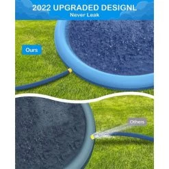 JUNJUN-Piscine Pour Chien Pour Grands Et Petits Chiens, 67in Piscine Pliable Pour Chien, Jouets D'eau Antidérapants épais Pour Chien, Tampon D'arrosage Durable Et Respectueux De L'environnement 11 JUNJUN-Piscine Pour Chien Pour Grands Et Petits Chiens, 67in Piscine Pliable Pour Chien, Jouets D'eau Antidérapants épais Pour Chien, Tampon D'arrosage Durable Et Respectueux De L'environnement -Piscine Soldes Boutique 63873889 5