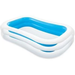 BENOBBY KIDS Piscinette Rectangulaire Angulaire Angulaire Family，262*175*56cm