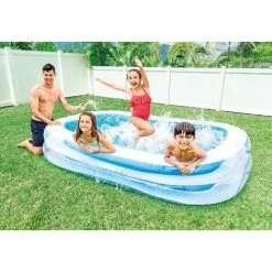 BENOBBY KIDS Piscinette Rectangulaire Angulaire Angulaire Family，262*175*56cm -Piscine Soldes Boutique 63938301 3