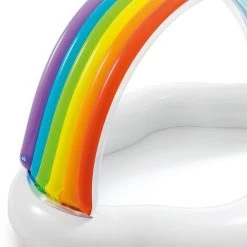 INTEX Piscinette Gonflable Rainbow - Blanc -Piscine Soldes Boutique 63947446 3