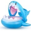 BAICCCF Piscine Enfant Bébé Flotteur Piscine Toddler Floaties Avec Auvent Gonflable Shark Infant Pool Float Pour Enfants Âgés 6-36 Mois -Piscine Soldes Boutique 63952767 1