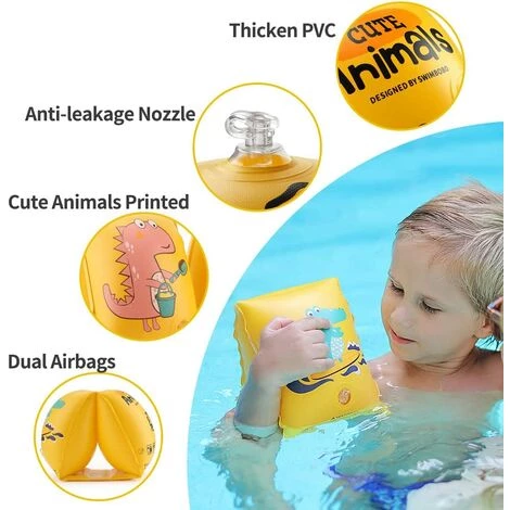 BAICCCF Piscine Enfant Flotteurs De Natation à Bras Gonflables Pour Enfants De 3 à 6 Ans 7 BAICCCF Piscine Enfant Flotteurs De Natation à Bras Gonflables Pour Enfants De 3 à 6 Ans – Image 5