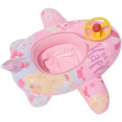 BAICCCF Piscine Enfant Bébé Flottant Pour Bébé De 3 à 36 Mois, Baignoire Pour Bébé Avec Anneau De Cou, Flotteur D'été En PVC, Lit Pneumatique, Lac, Bateau, Flotteur, Siège De Natation, Bateau, Piscine, Anneau De Bain Pour Enfants