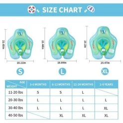 BAICCCF Piscine Enfant Anneau De Natation Gonflable Pour Enfants Avec Flotteur De Natation Pour Bébé Amélioré Avec Accessoires De Piscine Inférieurs De Support De Sécurité Pour 3 à 36 Mois (bleu, L) 10 BAICCCF Piscine Enfant Anneau De Natation Gonflable Pour Enfants Avec Flotteur De Natation Pour Bébé Amélioré Avec Accessoires De Piscine Inférieurs De Support De Sécurité Pour 3 à 36 Mois (bleu, L) -Piscine Soldes Boutique 63952807 4
