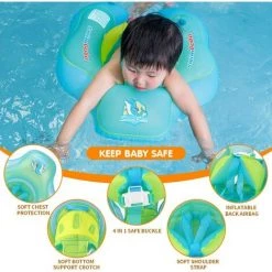 BAICCCF Piscine Enfant Anneau De Natation Gonflable Pour Enfants Avec Flotteur De Natation Pour Bébé Amélioré Avec Accessoires De Piscine Inférieurs De Support De Sécurité Pour 3 à 36 Mois (bleu, L) 11 BAICCCF Piscine Enfant Anneau De Natation Gonflable Pour Enfants Avec Flotteur De Natation Pour Bébé Amélioré Avec Accessoires De Piscine Inférieurs De Support De Sécurité Pour 3 à 36 Mois (bleu, L) -Piscine Soldes Boutique 63952807 5