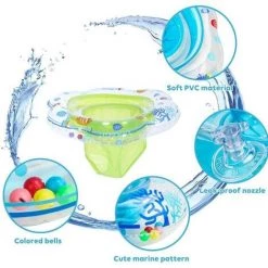 BAICCCF Piscine Enfant Anneau De Flotteur De Natation Pour Bébé, Flotteur De Piscine Gonflable Pour Bébé, Flotteur D'eau Pour Bébé, Anneaux De Piscine Pour Tout-petits De 2 à 48 Mois, Jouets De Baignoire -Piscine Soldes Boutique 63952838 4