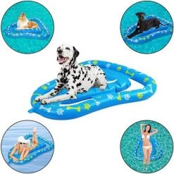 BAICCCF Piscine Enfant 120*100CM Pour Chien Et Chat, Flotteur De Piscine Pour Chien, Radeau Gonflable Pour Chien, Flotteur De Piscine Pour Animaux De Compagnie 9 BAICCCF Piscine Enfant 120*100CM Pour Chien Et Chat, Flotteur De Piscine Pour Chien, Radeau Gonflable Pour Chien, Flotteur De Piscine Pour Animaux De Compagnie -Piscine Soldes Boutique 63952853 3