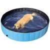 TANCYCO Piscine Pliable En PVC Pour Chien, Chat, Animal De Compagnie, Piscine Pour Chien, Baignoire Pour Enfants, Bassin D'eau Pour Chiens, Chats Et Enfants En été, 100 X 30 Cm.
