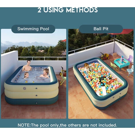 TANCYCO Piscine Gonflable Pour Jardin Extérieur 3,0 M 7 TANCYCO Piscine Gonflable Pour Jardin Extérieur 3,0 M – Image 5