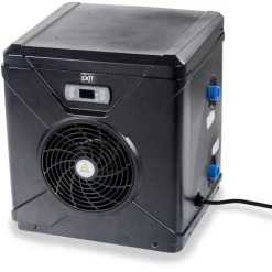 EXIT TOYS EXIT Wood Zwembad ø450x122cm Met Overkapping En Zandfilter- En Warmtepomp - Bruin -Piscine Soldes Boutique 64076339 3