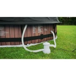 EXIT TOYS EXIT Wood Zwembad ø360x76cm Met Overkapping En Filterpomp - Bruin 8 EXIT TOYS EXIT Wood Zwembad ø360x76cm Met Overkapping En Filterpomp - Bruin -Piscine Soldes Boutique 64076345 3