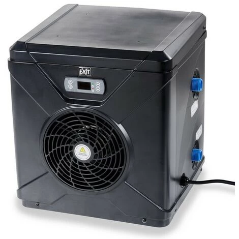 EXIT TOYS EXIT Black Leather Zwembad ø427x122cm Met Overkapping En Zandfilter- En Warmtepomp - Zwart 5 EXIT TOYS EXIT Black Leather Zwembad ø427x122cm Met Overkapping En Zandfilter- En Warmtepomp - Zwart – Image 3