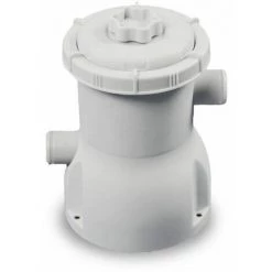 EXIT TOYS EXIT Wood Zwembad ø244x76cm Met Overkapping, Schaduwdoek En Filterpomp - Bruin -Piscine Soldes Boutique 64076430 5