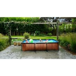 EXIT TOYS Piscine EXIT Lime 300x200x65cm Avec Pompe Filtrante - Vert -Piscine Soldes Boutique 64076511 3