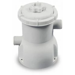 EXIT TOYS EXIT Stone Zwembad ø300x76cm Met Schaduwdoek En Filterpomp - Grijs -Piscine Soldes Boutique 64076574 5