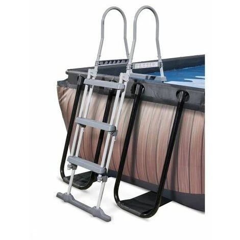 EXIT TOYS EXIT Wood Zwembad 540x250x100cm Met Overkapping En Zandfilterpomp - Bruin 7 EXIT TOYS EXIT Wood Zwembad 540x250x100cm Met Overkapping En Zandfilterpomp - Bruin – Image 5