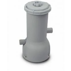 EXIT TOYS EXIT Wood Zwembad ø427x122cm Met Filterpomp - Bruin -Piscine Soldes Boutique 64076711 3