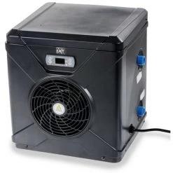 EXIT TOYS EXIT Wood Zwembad ø427x122cm Met Overkapping En Zandfilter- En Warmtepomp - Bruin -Piscine Soldes Boutique 64076712 3