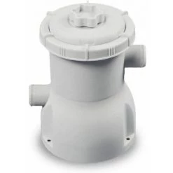 EXIT TOYS EXIT Wood Zwembad ø244x76cm Met Overkapping En Filterpomp - Bruin -Piscine Soldes Boutique 64076717 3