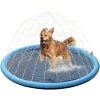 LTS FAFA Tapis D'arrosage Anti-éclaboussures Pour Chiens Enfants, Tapis De Jeu D'eau Durable épaissi De 59 Po -Piscine Soldes Boutique 64085970 1