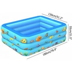 HAZEL Fast Set Piscine Gonflable Pataugeoire Piscine Familiale 2.1M 5 HAZEL Fast Set Piscine Gonflable Pataugeoire Piscine Familiale 2.1M -Piscine Soldes Boutique 64196276 2