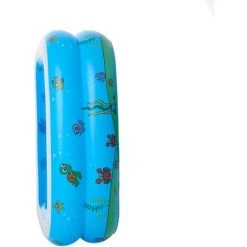 WAVE Piscine Piscine Gonflable Enfant Bébé Été Exterieur Jardin Jeux Familiale Pour Maison L'eau Pool Piscine Kit Entretien Interaction Parent-Enfant Piscine Hors Sol Rectangulaire -Piscine Soldes Boutique 64222783 4