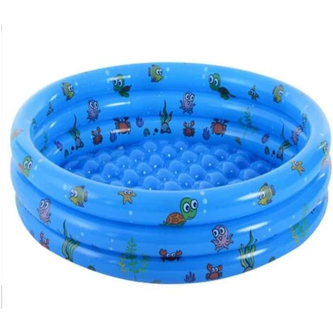 WAVE Piscine Gonflable Enfant Pataugeoire Ronde Ocean Life Épaissi Piscine Gonflable Familiale Pour Le Jardin Pour Enfants Adultes Familles 3 Boudins Diamètre 100*35 Cm 3 WAVE Piscine Gonflable Enfant Pataugeoire Ronde Ocean Life Épaissi Piscine Gonflable Familiale Pour Le Jardin Pour Enfants Adultes Familles 3 Boudins Diamètre 100*35 Cm