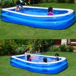 TANCYCO Bébé Piscine Gonflable Bébés Gonflable été Cool Baignoire Enfants Jardin Eau Jouant Piscine Gonflable (1.81 * 1.41 * 0.46m) 10 TANCYCO Bébé Piscine Gonflable Bébés Gonflable été Cool Baignoire Enfants Jardin Eau Jouant Piscine Gonflable (1.81 * 1.41 * 0.46m) -Piscine Soldes Boutique 64277747 4