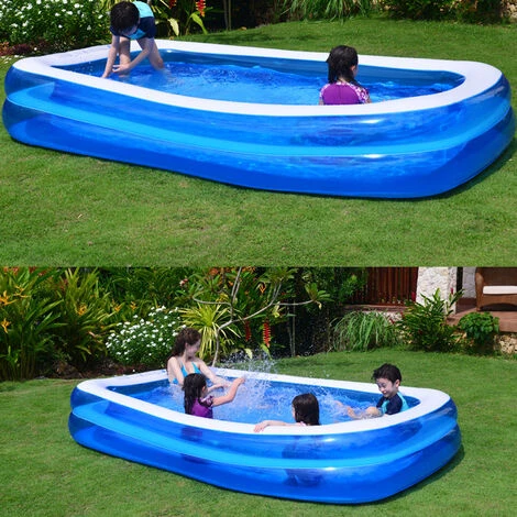 TANCYCO Bébé Piscine Gonflable Bébés Gonflable été Cool Baignoire Enfants Jardin Eau Jouant Piscine Gonflable (1.81 * 1.41 * 0.46m) 6 TANCYCO Bébé Piscine Gonflable Bébés Gonflable été Cool Baignoire Enfants Jardin Eau Jouant Piscine Gonflable (1.81 * 1.41 * 0.46m) – Image 4