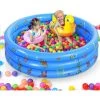 BF Piscine Gonflable Piscine Gonflable Pour Enfants épaissie Baignoire Gonflable Ronde De Dessin Animé 130CM