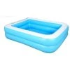 BF Piscine Pour Enfants En Plastique Bleu, Piscine Pour Enfants Rectangulaire, Piscine Gonflable Pour Enfants 110 Cm.