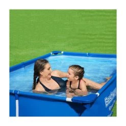 BENOBBY KIDS Piscine Metal Frame Junior Rectangulaire Tubulaire (l)3,00 X (l)2,00 X (h)0,66m -Piscine Soldes Boutique 64861856 3
