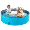 BENOBBY KIDS Pecute Piscine Pour Chien | Baignoire Chien Pliable | Tissus Non Toxique, Piscine Enfant | Pour Jardin, Patio Ou Salle De Bain, Plus Robuste | Nouvelle Version - Résistant à L'usure,160*30cm,bleu 1 BENOBBY KIDS Pecute Piscine Pour Chien | Baignoire Chien Pliable | Tissus Non Toxique, Piscine Enfant | Pour Jardin, Patio Ou Salle De Bain, Plus Robuste | Nouvelle Version - Résistant à L'usure,160*30cm,bleu -Piscine Soldes Boutique 64861870 1