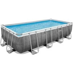 Piscine Tubulaire Bestway Rectangulaire 488x244x122 Cm - Accessoires Inclus -Piscine Soldes Boutique 65181714 3