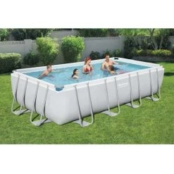 Piscine Tubulaire Bestway Rectangulaire 549x274x122 Cm - Accessoires Inclus -Piscine Soldes Boutique 65181728 2