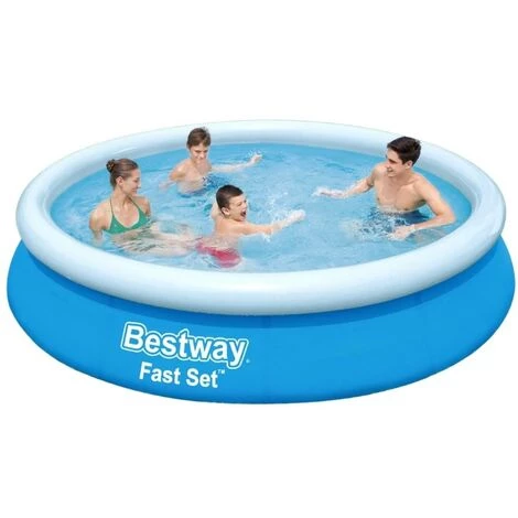 Piscine Gonflable Bestway Ronde 366x76 Cm - Fast Set Pools 3 Piscine Gonflable Bestway Ronde 366x76 Cm - Fast Set Pools