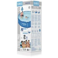 Piscine Tubulaire Bestway Ronde 305x76 Cm - Avec Pompe De Filtration -Piscine Soldes Boutique 65181763 4