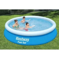 Piscine Gonflable Bestway Ronde 366x76 Cm - Fast Set Pools -Piscine Soldes Boutique 65181767 2