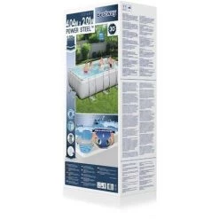 Piscine Tubulaire Bestway Rectangulaire 404x201x100 Cm - Avec Pompe De Filtration -Piscine Soldes Boutique 65181783 4