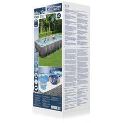 Piscine Tubulaire Bestway Rectangulaire 549x274x122 Cm - Accessoires Inclus -Piscine Soldes Boutique 65181785 4