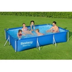 Piscine Tubulaire Bestway Rectangulaire 300x201x66 Cm - Steel Pro Pools 8 Piscine Tubulaire Bestway Rectangulaire 300x201x66 Cm - Steel Pro Pools -Piscine Soldes Boutique 65181809 2