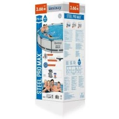 Piscine Tubulaire Bestway Ronde 366x76 Cm - Avec Pompe De Filtration -Piscine Soldes Boutique 65181815 4