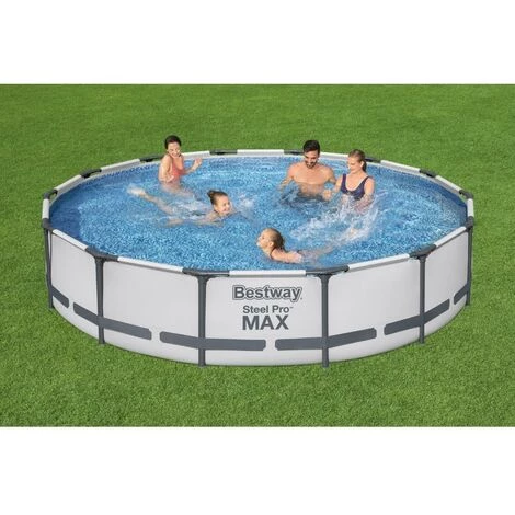 Piscine Tubulaire Bestway Ronde 427x107 Cm - Avec Pompe De Filtration 4 Piscine Tubulaire Bestway Ronde 427x107 Cm - Avec Pompe De Filtration – Image 2