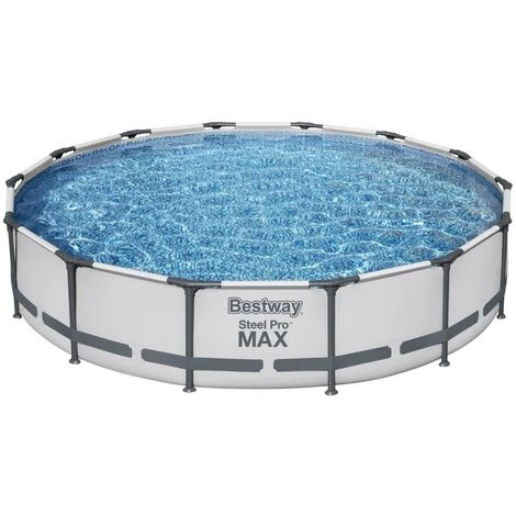 Piscine Tubulaire Bestway Ronde 427x107 Cm - Avec Pompe De Filtration 5 Piscine Tubulaire Bestway Ronde 427x107 Cm - Avec Pompe De Filtration – Image 3