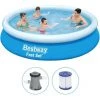 Piscine Gonflable Bestway Ronde 366x76 Cm - Avec Pompe De Filtration -Piscine Soldes Boutique 65182511 1