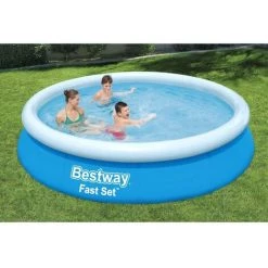 Piscine Gonflable Bestway Ronde 366x76 Cm - Avec Pompe De Filtration -Piscine Soldes Boutique 65182511 2
