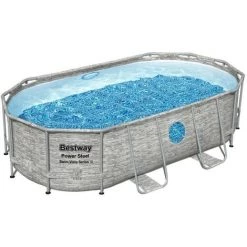 Piscine Tubulaire Bestway Ovale 427x250x100 Cm - Accessoires Inclus 9 Piscine Tubulaire Bestway Ovale 427x250x100 Cm - Accessoires Inclus -Piscine Soldes Boutique 65182515 3