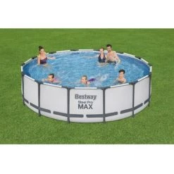 Piscine Tubulaire Bestway Ronde 427x122 Cm - Accessoires Inclus -Piscine Soldes Boutique 65182522 2