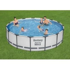 Piscine Tubulaire Bestway Ronde 457x122 Cm - Accessoires Inclus -Piscine Soldes Boutique 65182799 2